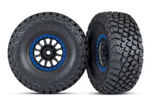 Traxxas Tires and Wheels, Assembled, Glued (8474) TRAXXAS