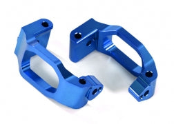 Traxxas Maxx Aluminum Caster Blocks (Blue) (8932x)