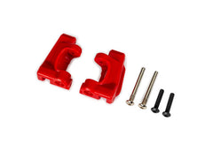 Traxxas Caster blocks (c-hubs), extreme heavy duty, black (left & right) (9136) TRAXXAS