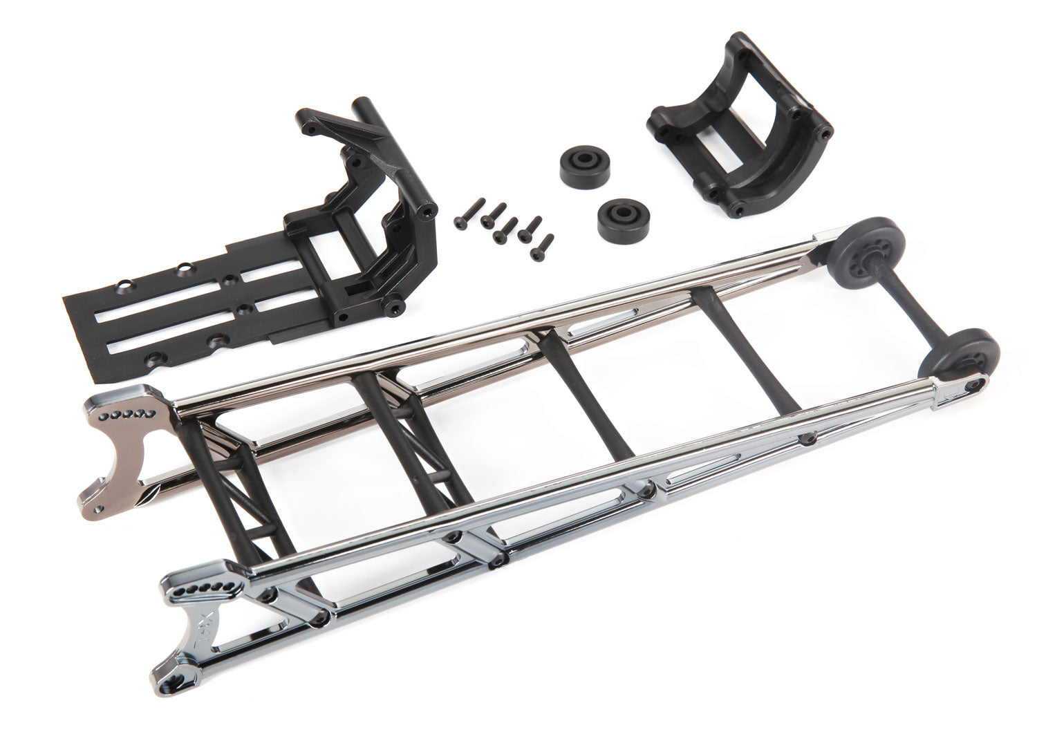 Traxxas Black Chrome Extended Wheelie Bar and Mount (9460X) TRAXXAS