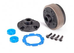 Traxxas Differential with steel ring gear/ side cover plate/ gasket/ x-rings (2)/ 2.5x10mm BCS (4) (9481) TRAXXAS