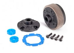 Traxxas Differential with steel ring gear/ side cover plate/ gasket/ x-rings (2)/ 2.5x10mm BCS (4) (9481) TRAXXAS