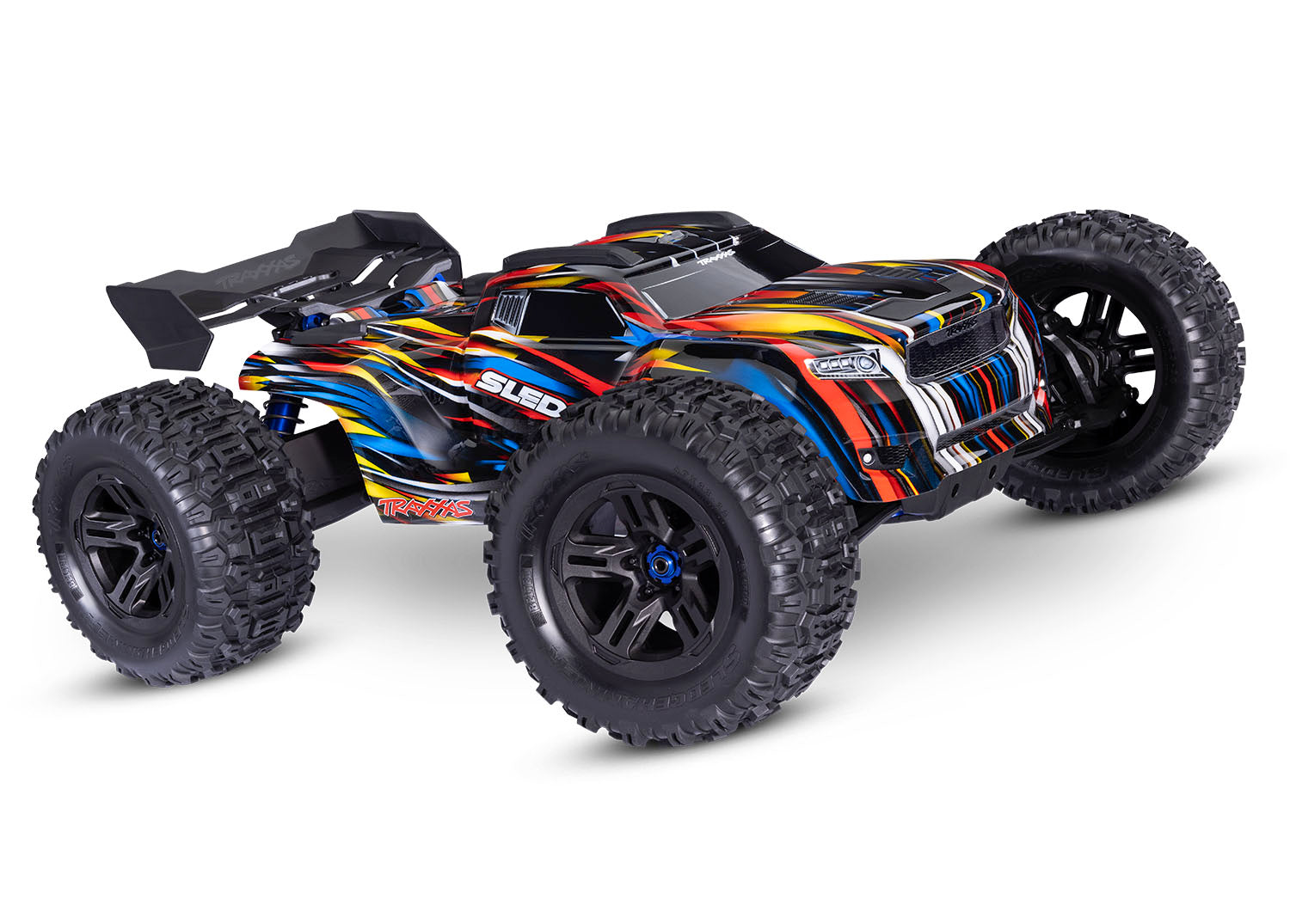 Traxxas Sledge 1/8 Scale 4WD Brushless Electric MT/ TQi 2.4GHz Radio System, VXL-6s ESC, Belted Tires (95096-4) TRAXXAS