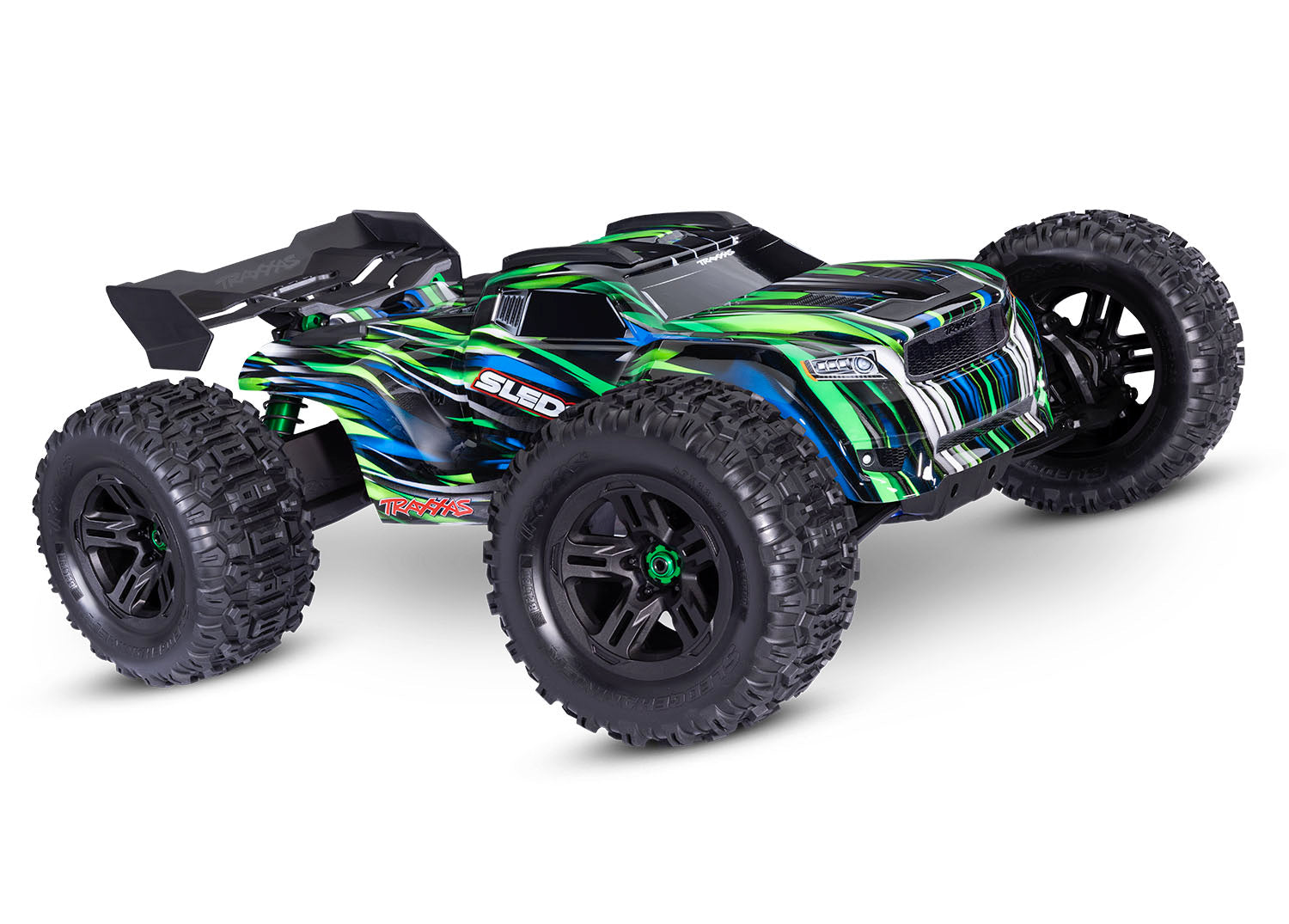 Traxxas Sledge 1/8 Scale 4WD Brushless Electric MT/ TQi 2.4GHz Radio System, VXL-6s ESC, Belted Tires (95096-4) TRAXXAS
