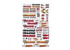 Traxxas Official Team Traxxas® racing decal set (flag logo/ 6-color) (9950) TRAXXAS