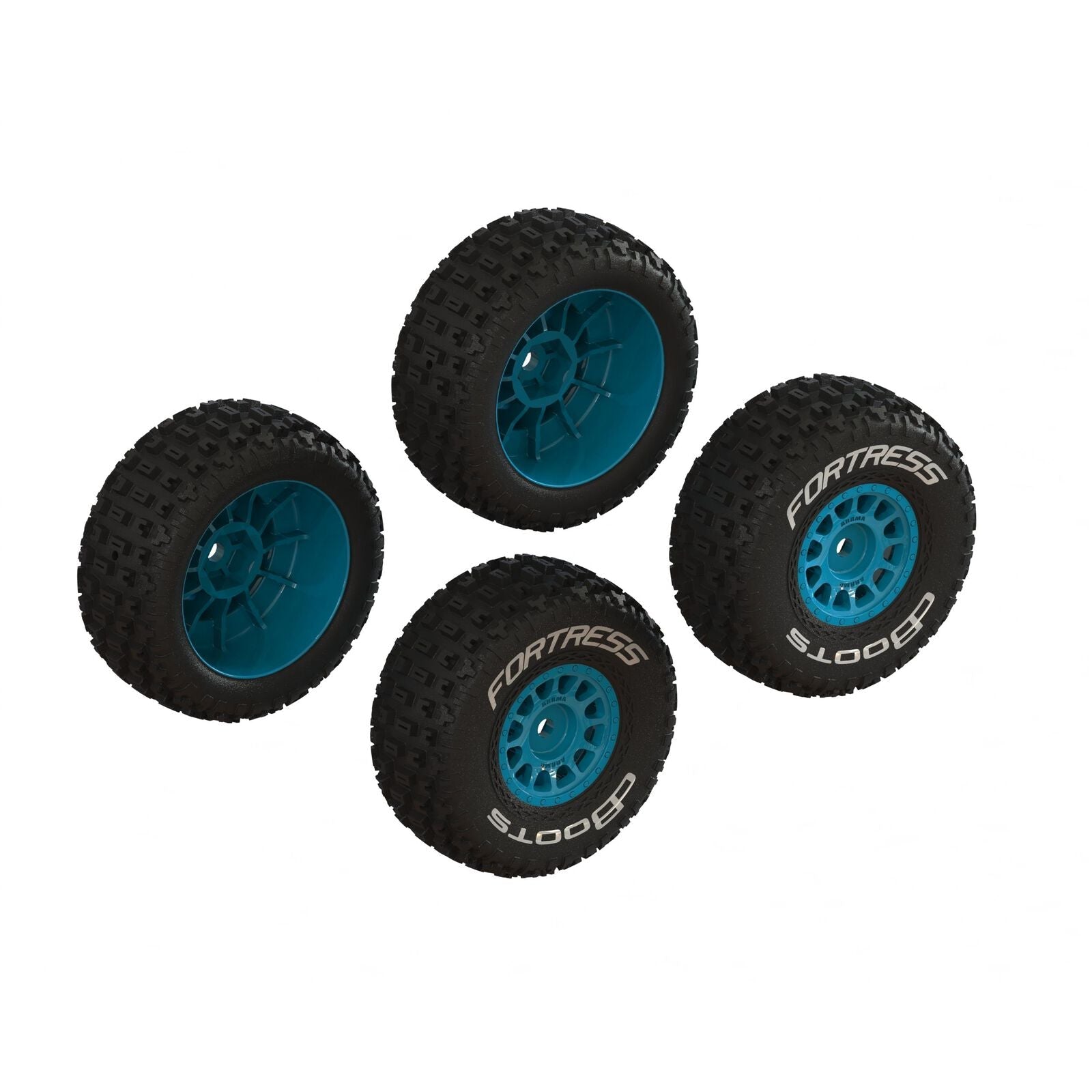 ARRMA dBoots 'FORTRESS' Tire Set Glued (2 Pairs) (ARA55011) Horizon Hobby