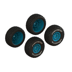 ARRMA dBoots 'FORTRESS' Tire Set Glued (2 Pairs) (ARA55011) Horizon Hobby