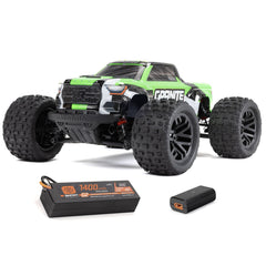 ARRMA 1/18 GRANITE GROM MEGA 380 Brushed 4X4 Monster Truck RTR with Battery & Charger (ARA2102) Horizon Hobby