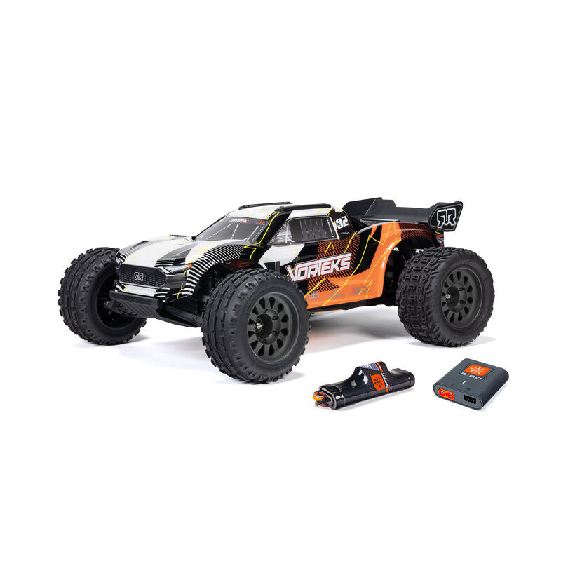 ARRMA 1/10 VORTEKS MEGA 550 2WD Stadium Truck RTR with Battery & Charger (ARA3205S) Horizon Hobby
