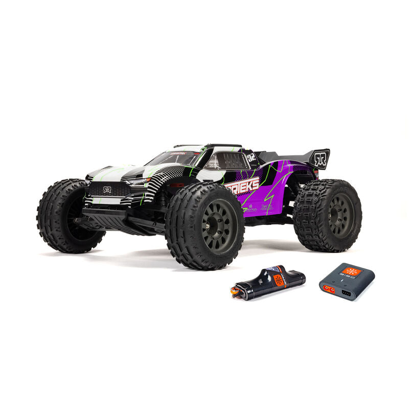 ARRMA 1/10 VORTEKS MEGA 550 2WD Stadium Truck RTR with Battery & Charger (ARA3205S) Horizon Hobby
