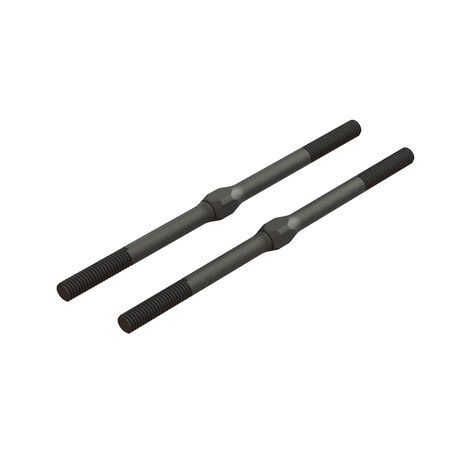ARRMA Steel Turnbuckle, M5 x 85mm Black (2) (ARA330716) Horizon Hobby
