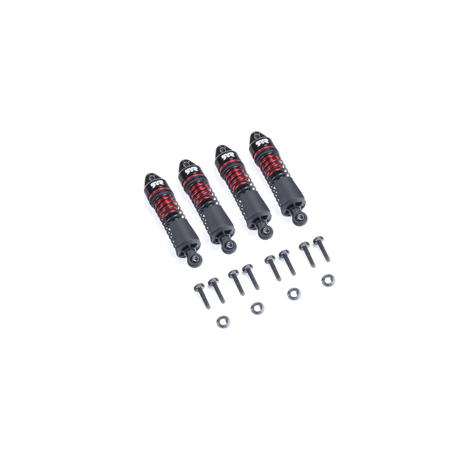 ARRMA Aluminum Shock Set, 58mm Length, 300cSt Oil (4): GROM (ARA330824) Horizon Hobby