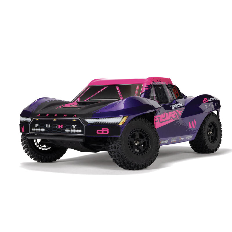 ARRMA 1/10 FURY 223S DSC 2WD RTR Brushless Short Course Truck (ARA3521T) Horizon Hobby