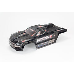 ARRMA 1/5 Painted Body, Black: KRATON 4X4 8S EXB Horizon Hobby