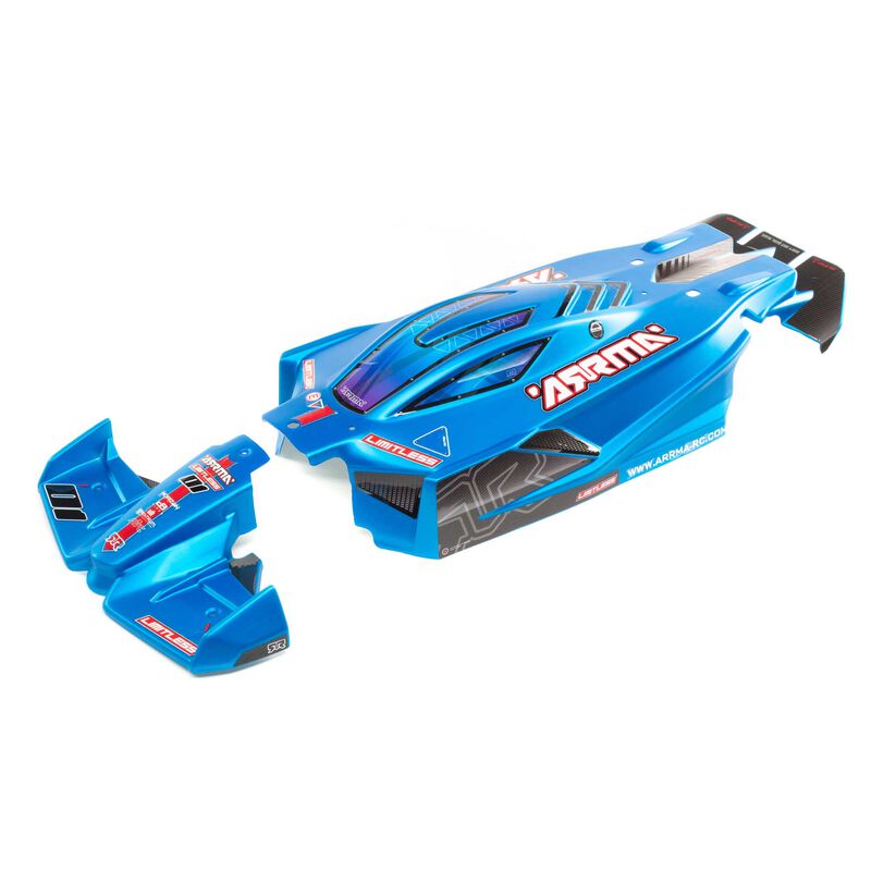 ARRMA 1/7 Painted Body, Matte Blue: LIMITLESS 6S BLX Horizon Hobby