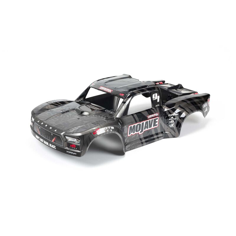 ARRMA 1/7 Painted Body, Black: MOJAVE 6S EXB - (ARA411006) Horizon Hobby