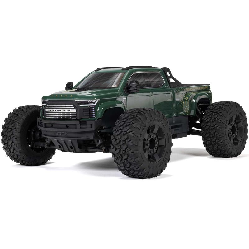 ARRMA 1/10 BIG ROCK 223S DSC 4X4 RTR Brushless Monster Truck (ARA4312V4T1) Horizon Hobby