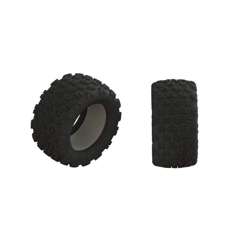 ARRMA dBoots Copperhead2 Mt Tire & Inserts (Pair) (ARA520059) Horizon Hobby