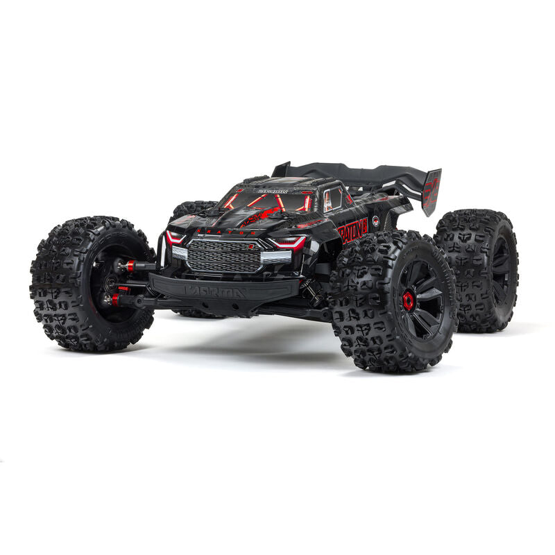 ARRMA 1/5 KRATON 4X4 8S BLX EXB Brushless Monster Truck RTR, Black (ARA5808V2T1) Horizon Hobby