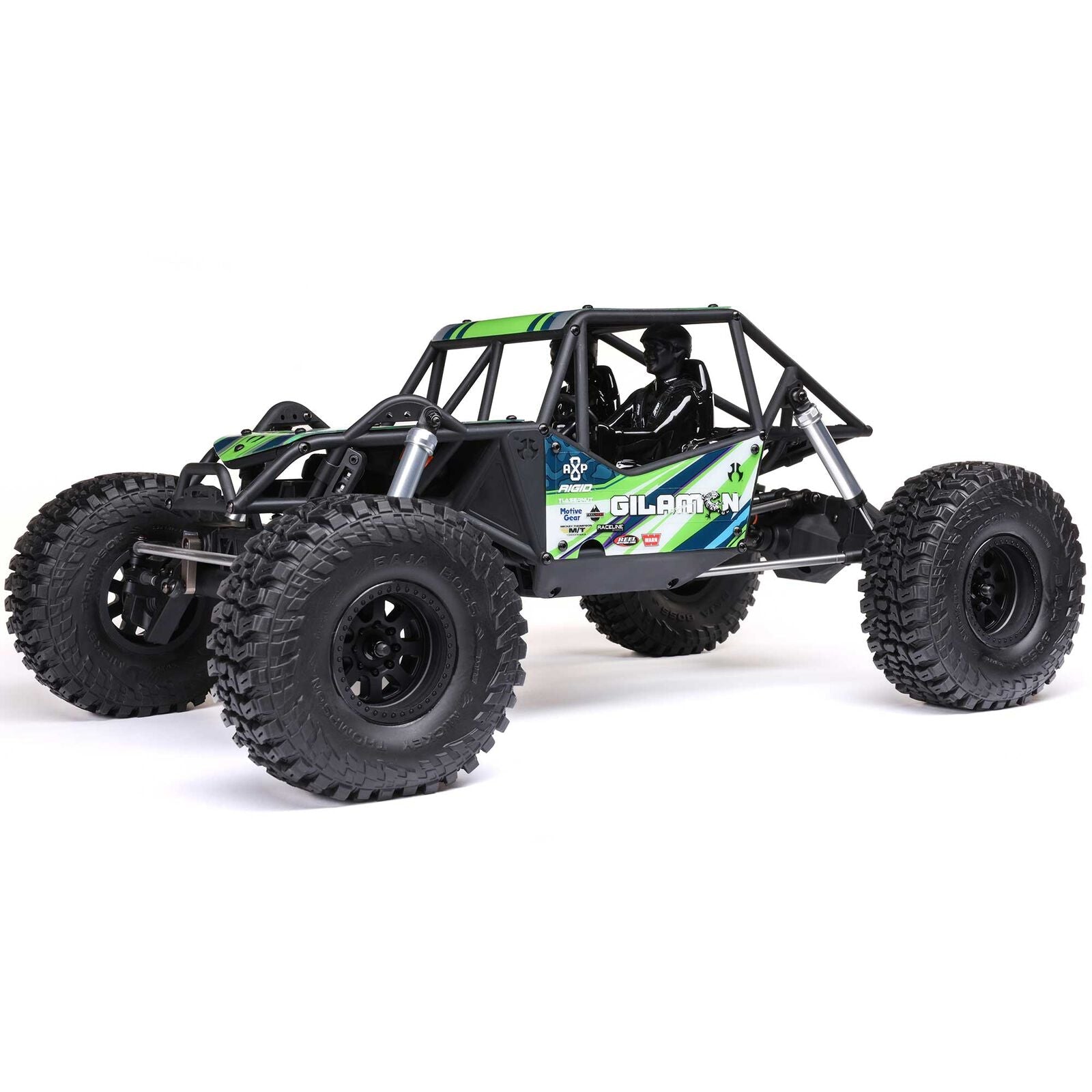 Axial 1/8 AXP8 Gilamon 2.2 4X4 RTR Brushed Trail Buggy, Green (AXI-1207T) Horizon Hobby