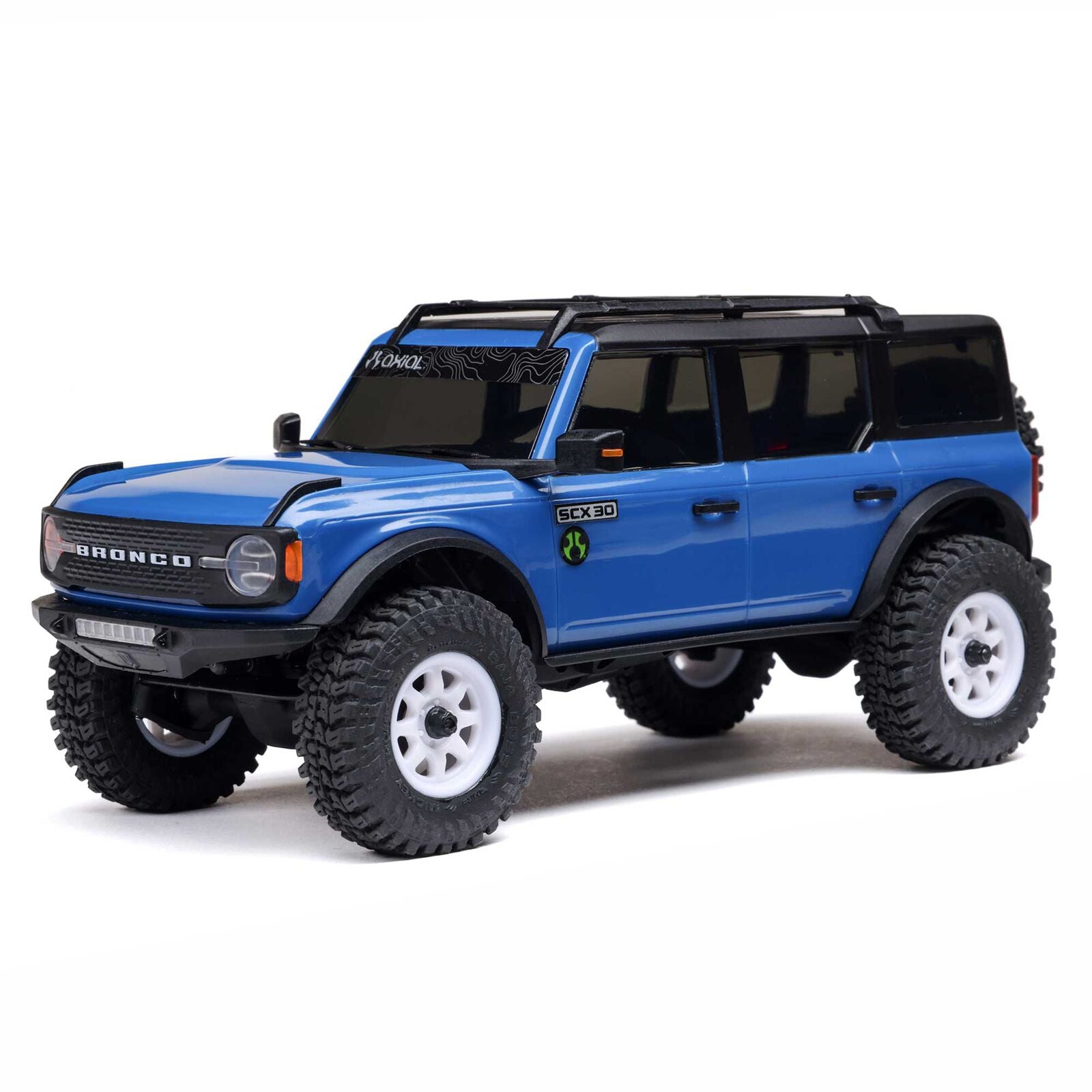 1/30 SCX30 Ford Bronco 4X4 RTR Brushed Rock Crawler (Battery & Charger Included) Horizon Hobby
