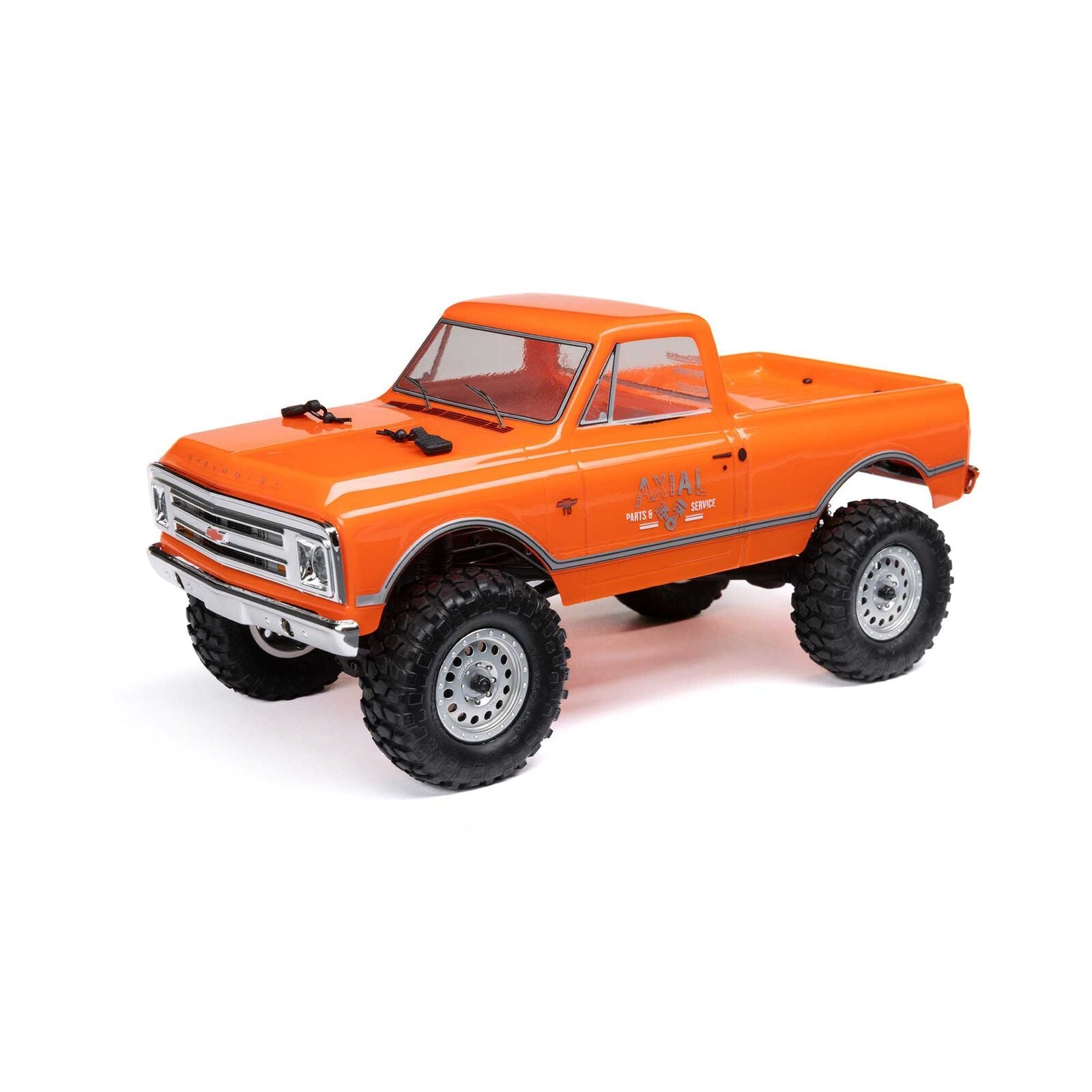 Axial 1/24 SCX24 1967 Chevrolet C10 4WD Truck Brushed RTR (AXI00001T2) Horizon Hobby