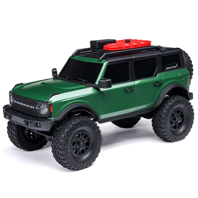 Axial 1/24 SCX24 2021 Ford Bronco 4WD Truck Brushed RTR ( Red) (AXI00006T) Horizon Hobby