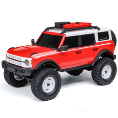 Axial 1/24 SCX24 2021 Ford Bronco 4WD Truck Brushed RTR ( Red) (AXI00006T) Horizon Hobby