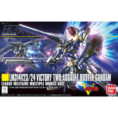 Bandai HGUC 1/144 LM314V23/24 Victory Two Assault Buster Gundam Model Kit #189 (BAS2255554) Hobby Tyme