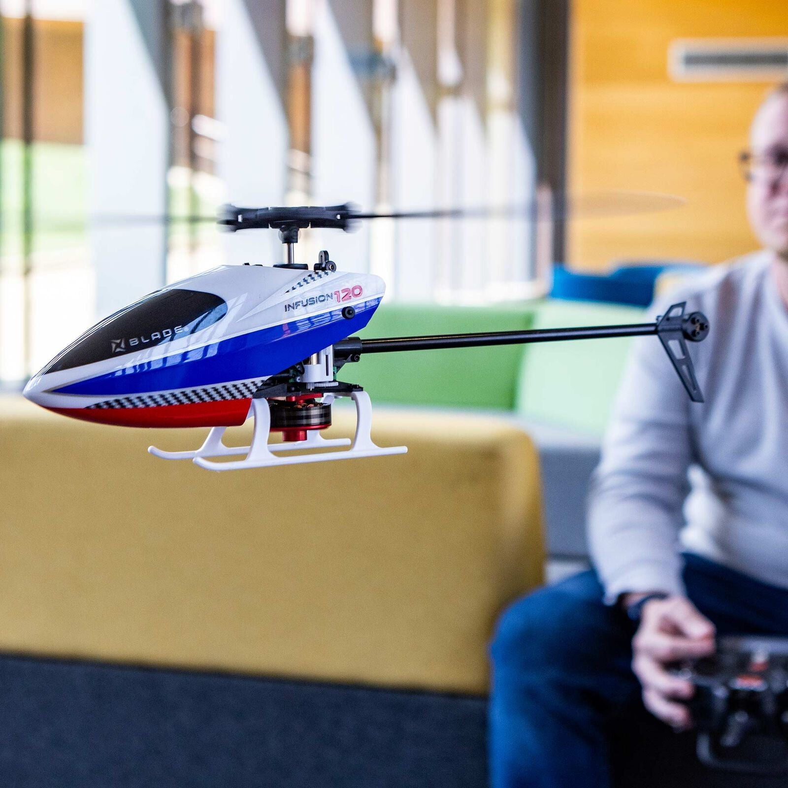 Blade InFusion 120 BNF Basic with AS3X and SAFE: (BLH6950) Horizon Hobby