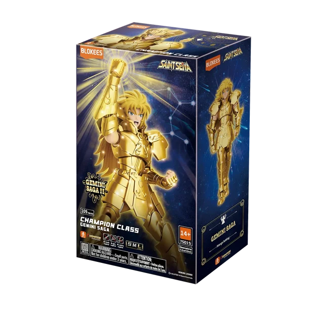 Saint Seiya Champion Class Gemini Saga | Blokees Blokees