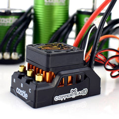 Castle Creations COPPERHEAD 10 Sensored ESC & 1415-2400Kv Motor Combo, 5mm Shaft (CSE010016616) Horizon Hobby