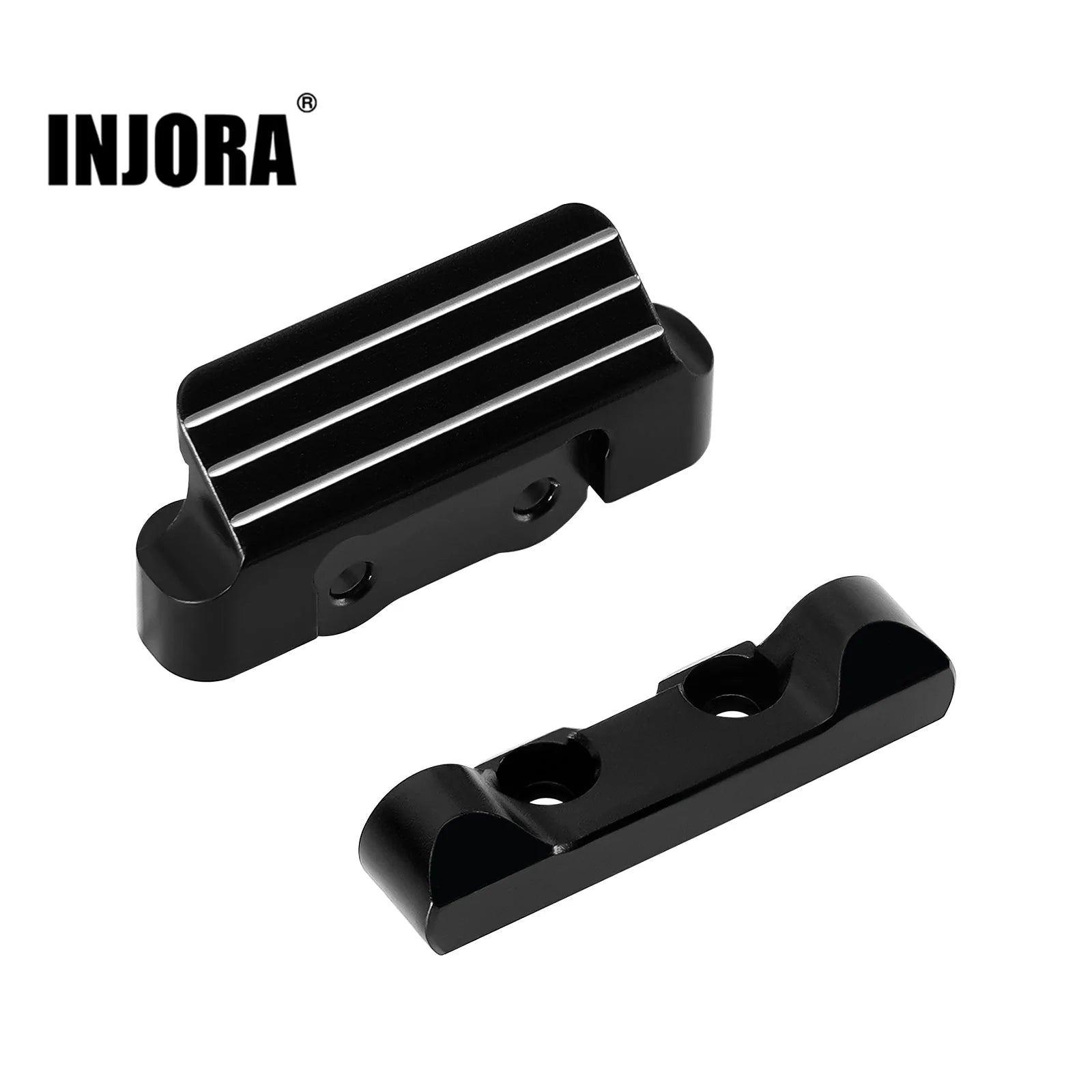 INJORA Aluminum Rear Pin Mounts for Losi Micro-B Micro-T (LOS-22BK) INJORA