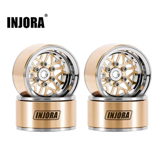 INJORA 1.0" ModuWheel -4.4mm Offset Wheels for Micro Crawlers (MW1014) INJORA