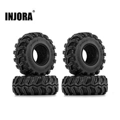 INJORA: Mud Paw 1.0" M/T Tires (4) (58*23mm) (YQT-1023) INJORA