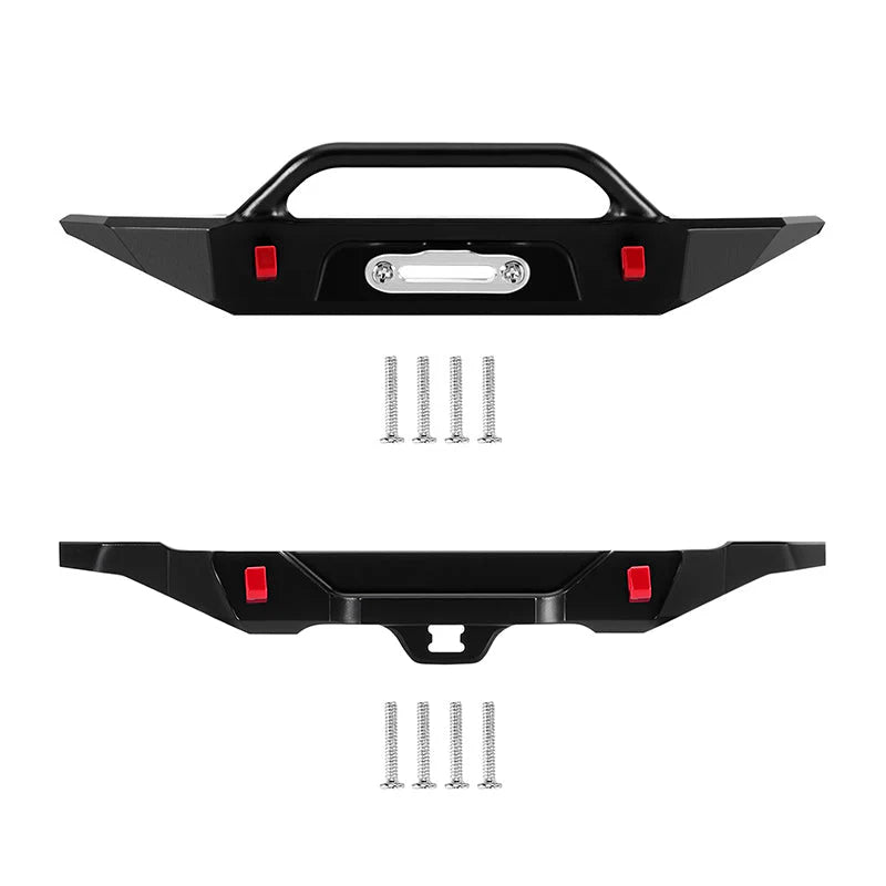 INJORA Aluminum Front Rear Bumper for 1/30 SCX30 Bronco INJORA