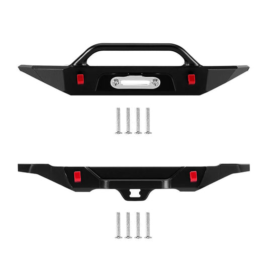 INJORA Aluminum Front Rear Bumper for 1/30 SCX30 Bronco INJORA