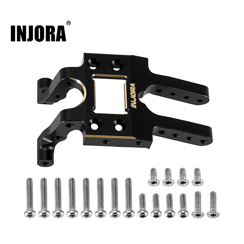 INJORA Black Brass Skid Plate for 1/18 Redcat Ascent-18 APEX INJORA