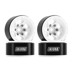 INJORA 1.0" Aluminum -4.7mm Offset Wheels for Micro Crawlers INJORA