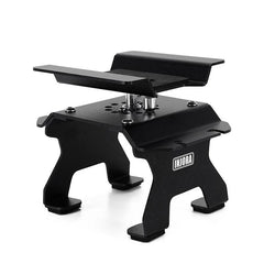INJORA: Aluminum RC Car Stand with Shock Holder for 1/24 1/18 RC Crawler (Tool-63) INJORA
