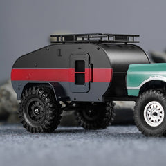 INJORA Scale Teardrop Trailer With Hitch For 1/24 Axial SCX24 INJORA