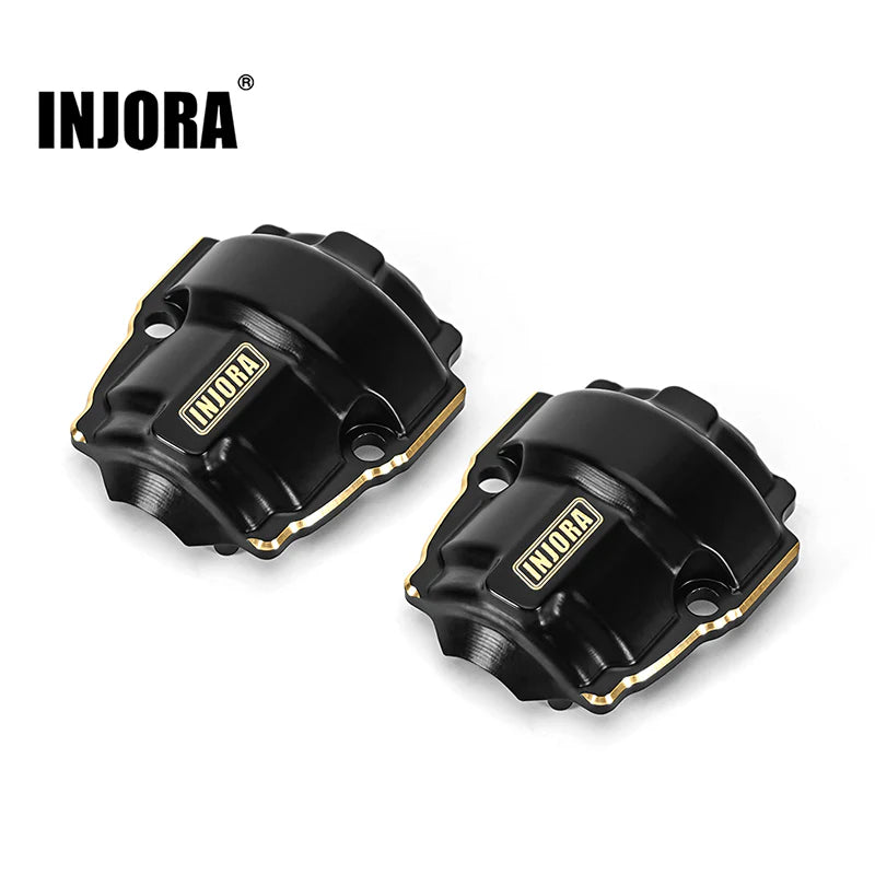 INJORA Brass Front Rear Diff Covers for 1/18 Redcat Ascent18 (ASC18-07) INJORA
