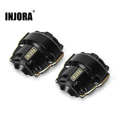 INJORA Brass Front Rear Diff Covers for 1/18 Redcat Ascent18 (ASC18-07) INJORA