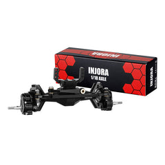 INJORA +5mm Diamond Portal Axles With Lay Down Servo Mount & Links For 1/18 TRX4M INJORA