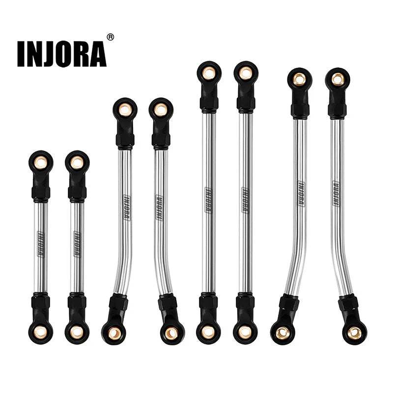 INJORA Stainless Steel High Clearance Links for 1/18 Redcat Ascent18 (ASC18-11) INJORA