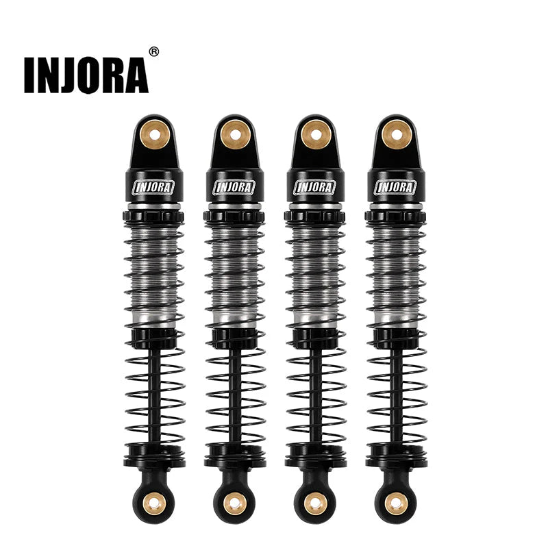 INJORA 52mm Big Bore Oil Shocks for 1/24 Axial AX24 INJORA