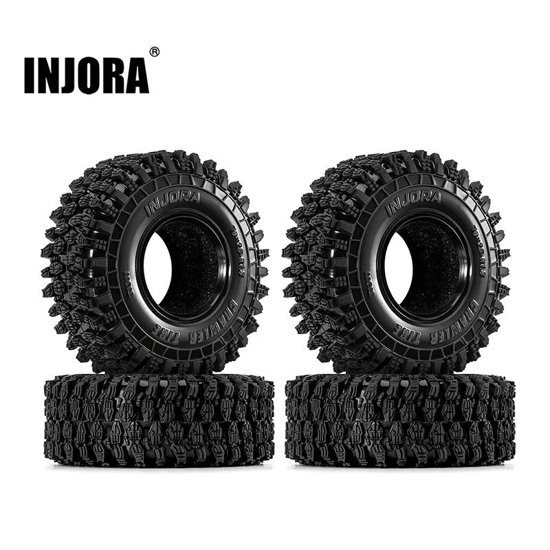 INJORA 1.3" 70*26mm Rock Crawling Tires (T1311) INJORA