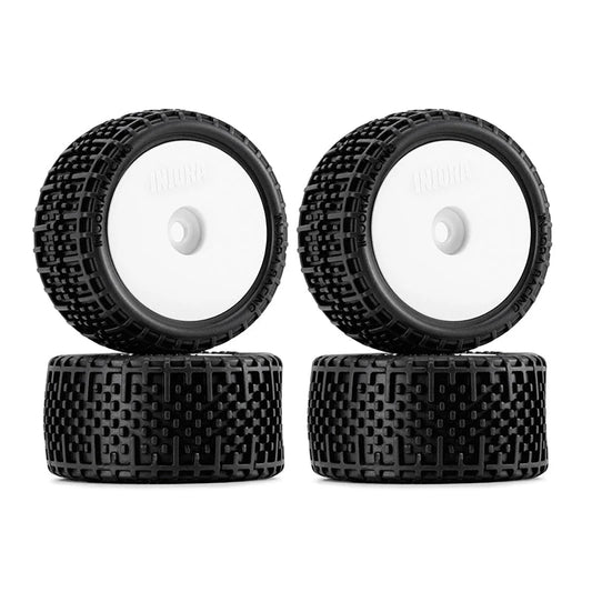 INJORA Unglued Pin Buggy Tires & Wheels for 1/28 Losi Micro-T