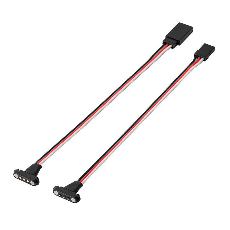 INJORA Magnetic Snap-on JR Extension Cable for RC Models INJORA
