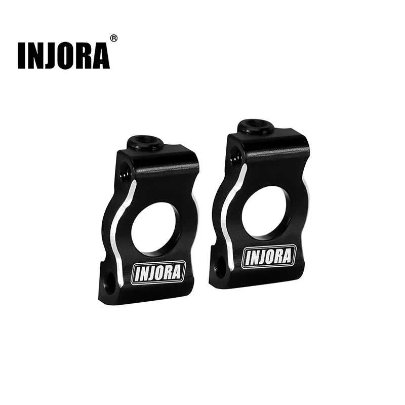 INJORA: Aluminum Caster Blocks for 1/24 Buggy Losi Micro-B (LOS-02BK) INJORA